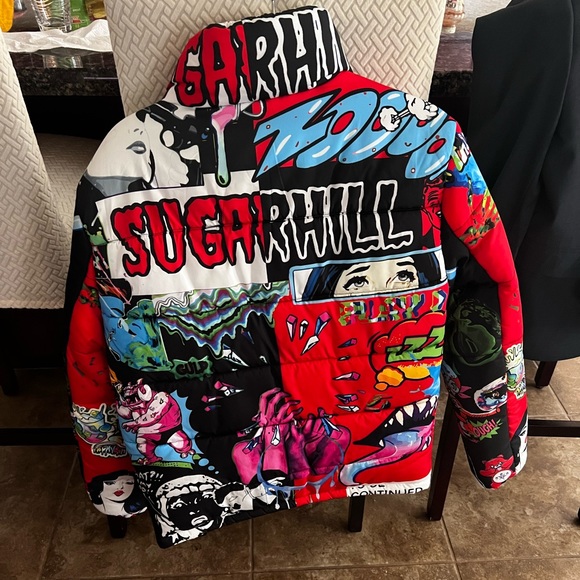 Sugarhill psycho puffer coat - Picture 2 of 2